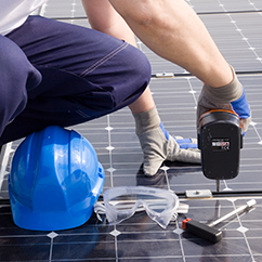 Solar Panels Being Installed by Our Solar Energy Contractors, Tampa, FL
